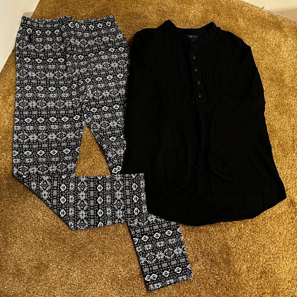 Polo Ralph Lauren long sleeve shirt with leggings, NWOT